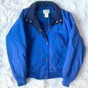 Vintage Pendleton Country Sophisticates Bomber jacket Women Medium Blanket Lined